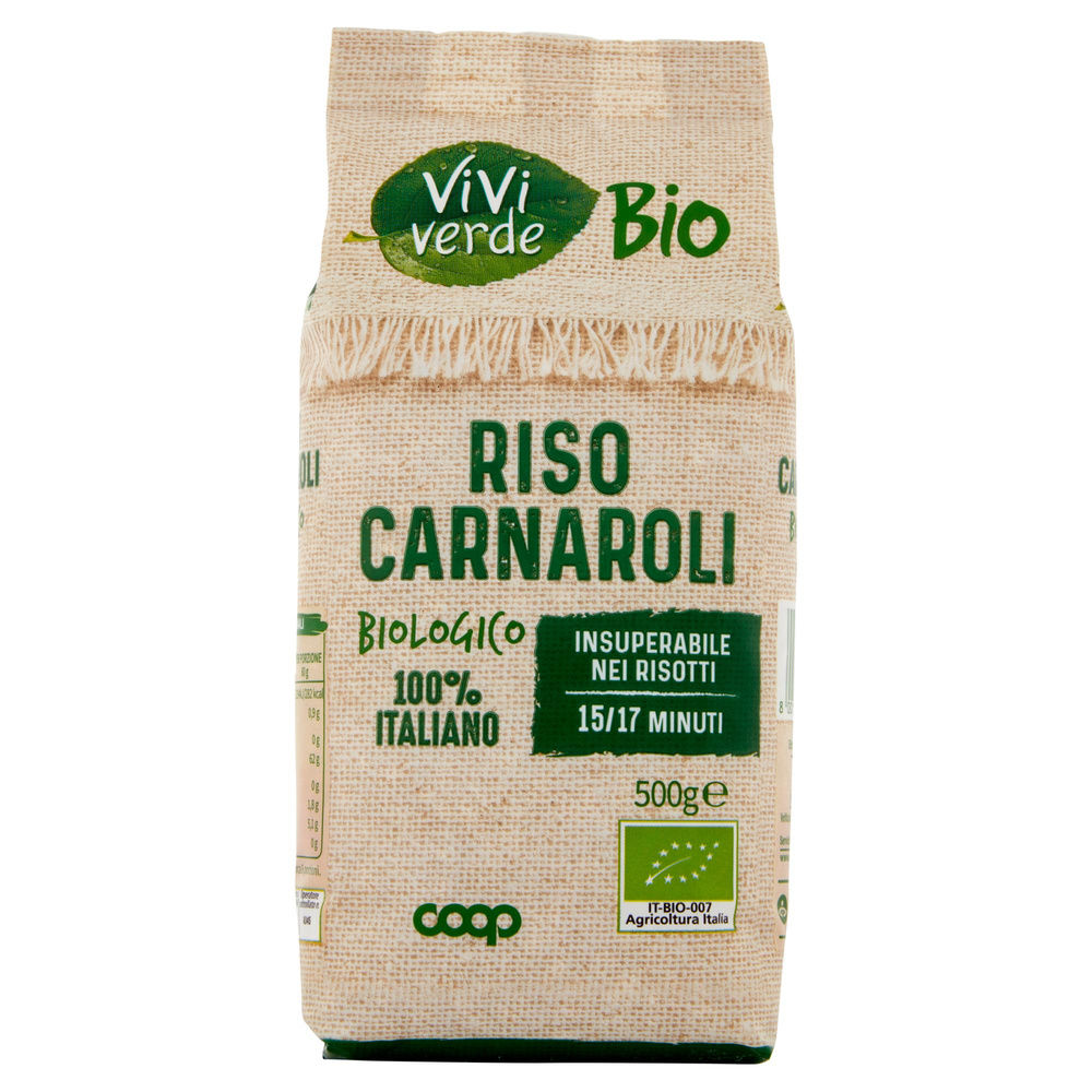 RISO CARNAROLI BIO  VIVIVERDE COOP CELLOPHANE  G 500 - 5