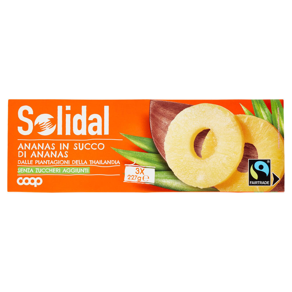 ANANAS IN SUCCO DI ANANAS SOLIDAL COOP G 227X3 SGOCC.G 140X3 - 0