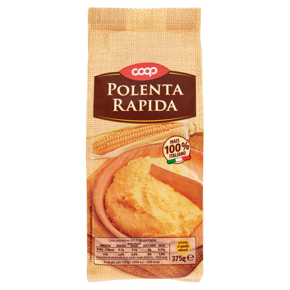 Polenta rapida coop sacchetto g 375