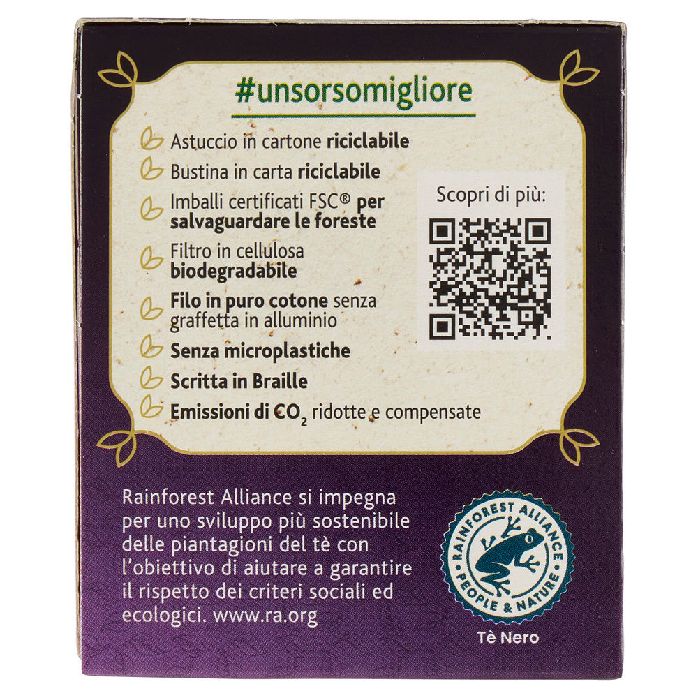 TE' NERO VANIGLIA, CANNELLA E ZENZERO SIR WINSTON SCATOLA BS 20X G .2 - 4
