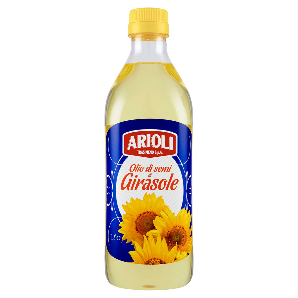 Olio di semi di girasole arioli 1 lt trasimeno