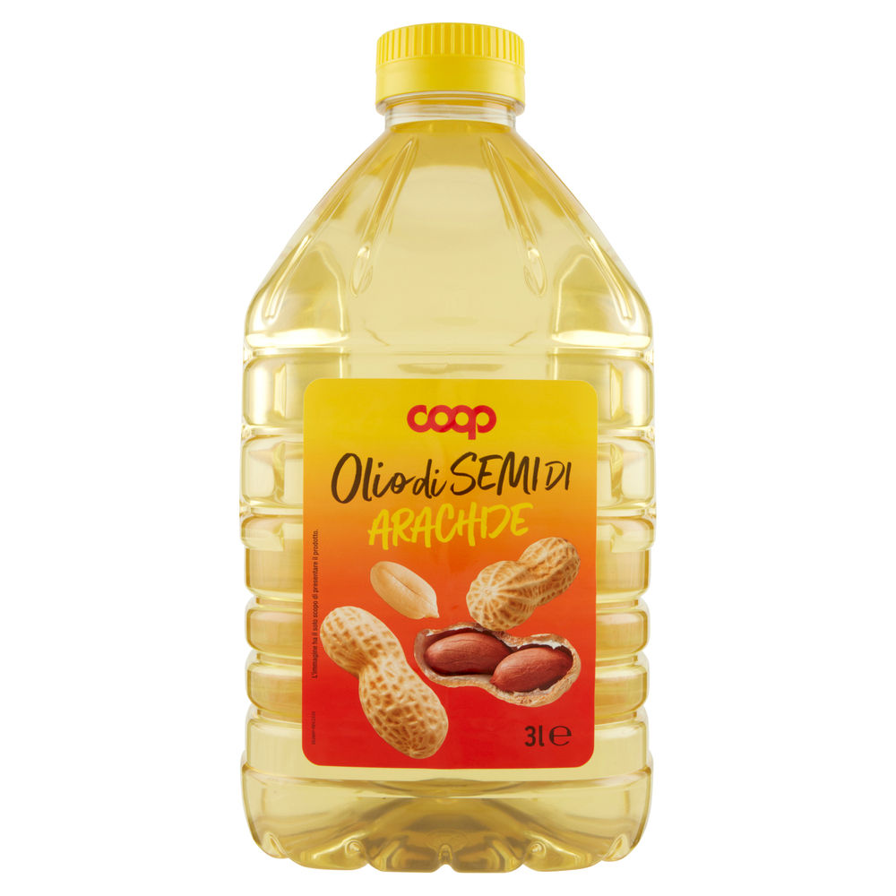 OLIO DI SEMI DI ARACHIDE COOP BOTTIGLIA  L 3 - 0