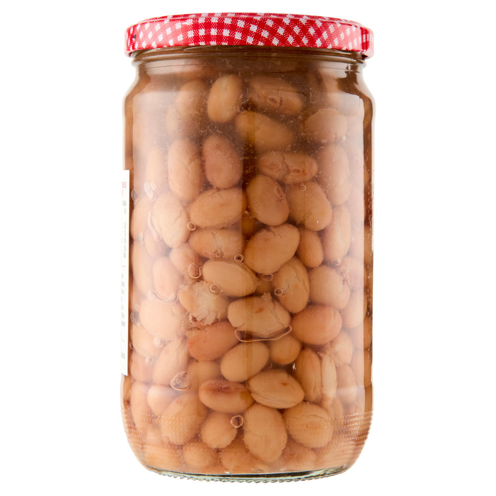 FAGIOLI BORLOTTI CONSERVE DELLA NONNA VASO VETRO G 680 SGOCC G500 - 1