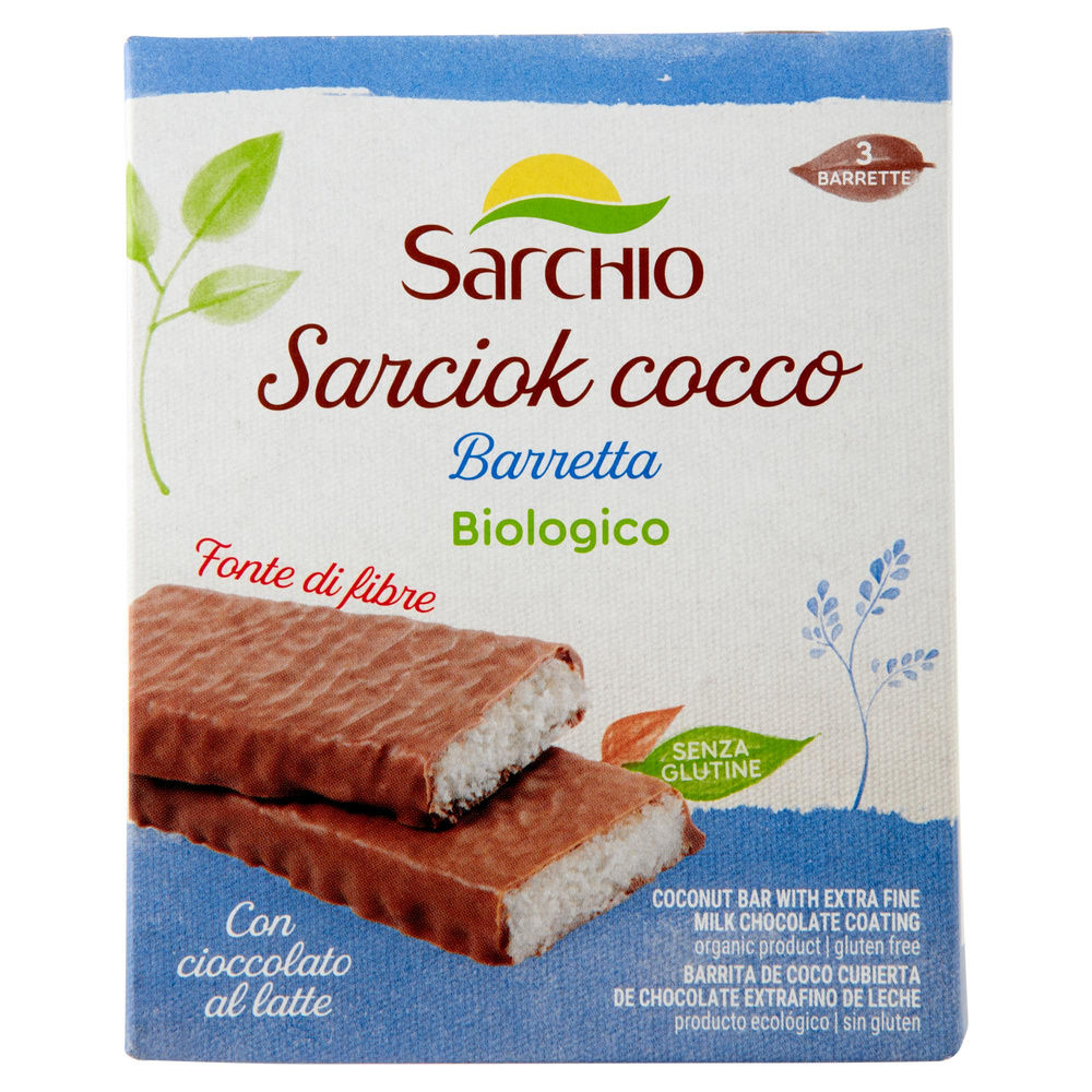 SARCIOK COCCO EXOTIC BIOLOGICO SENZA GLUTINE SCATOLA G 90 - 2