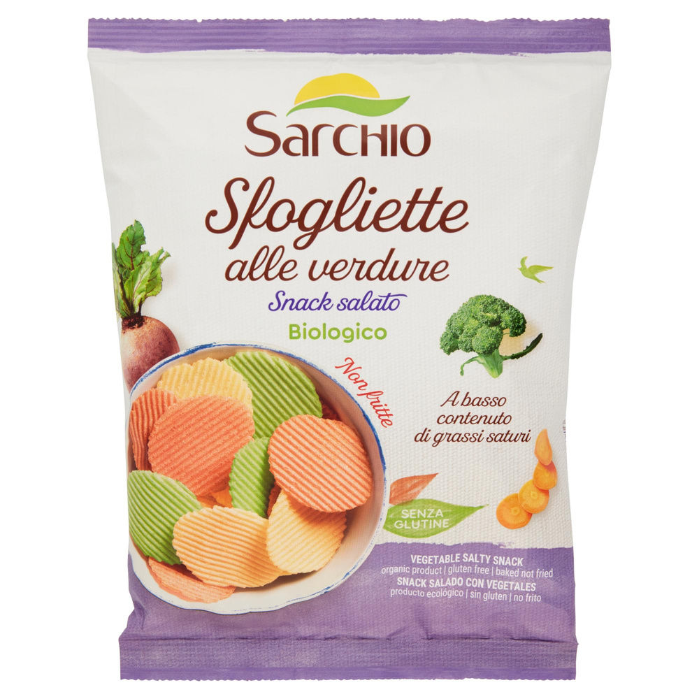 SFOGLIETTE ALLE VERDURE BIO SENZA GLUTINE SARCHIO G 55 - 7