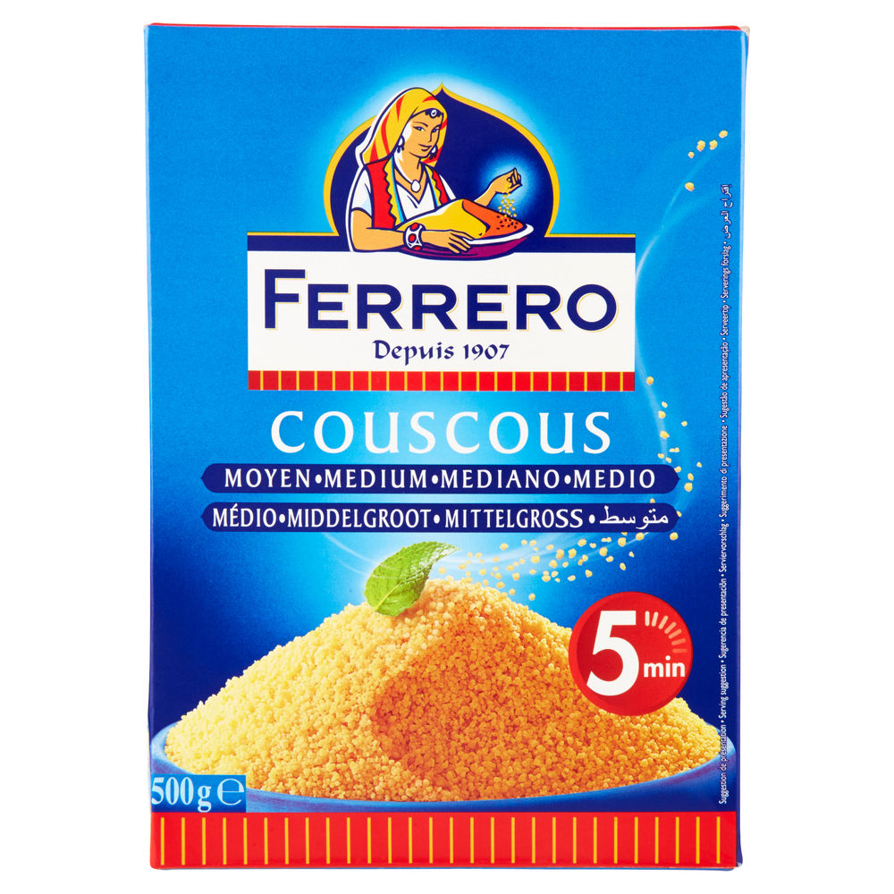 Couscous ferrero fiorentini scatola g 500