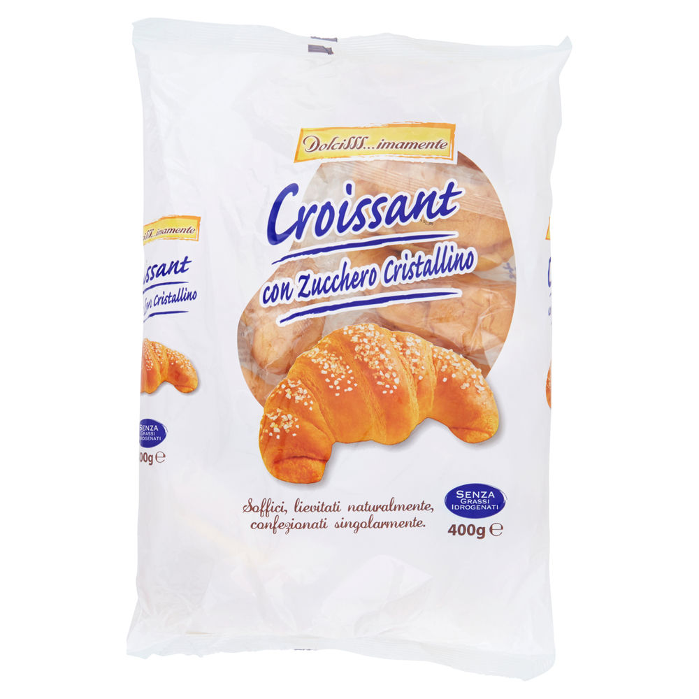 Croissant zuccherati  dolcisss...imamente sacchetto pz.10 g 400