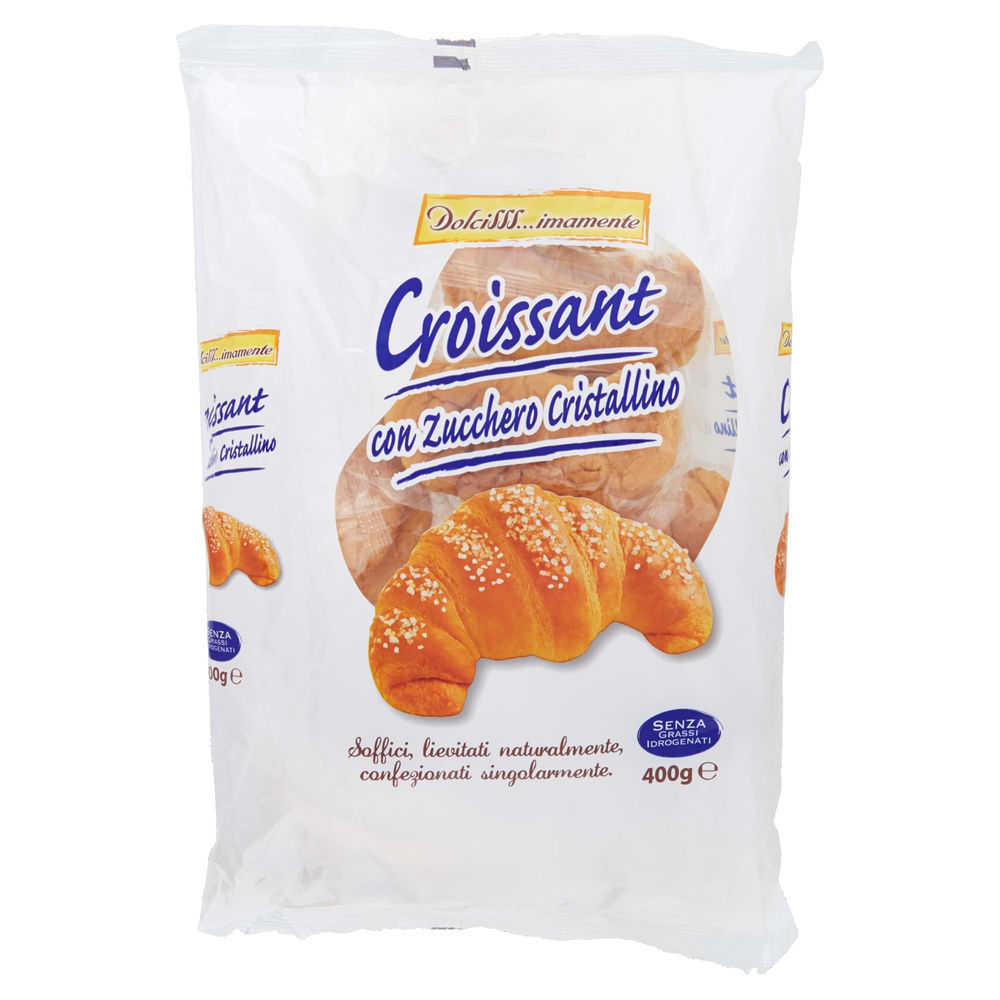 CROISSANT ZUCCHERATI  DOLCISSS...IMAMENTE SACCHETTO PZ.10 G 400 - 2