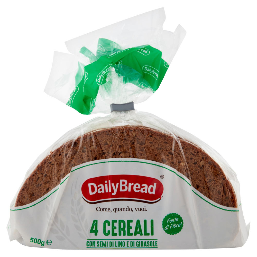 PANE 4 CEREALI DAILY BREAD SACCHETTO G 500 - 0