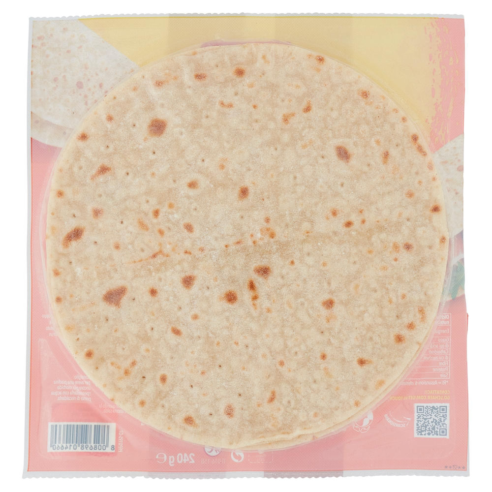 PIADINA 3 PEZZI CONFEZIONE SENZA GLUTINE SCHAR ATM MODIF. G 240 - 1