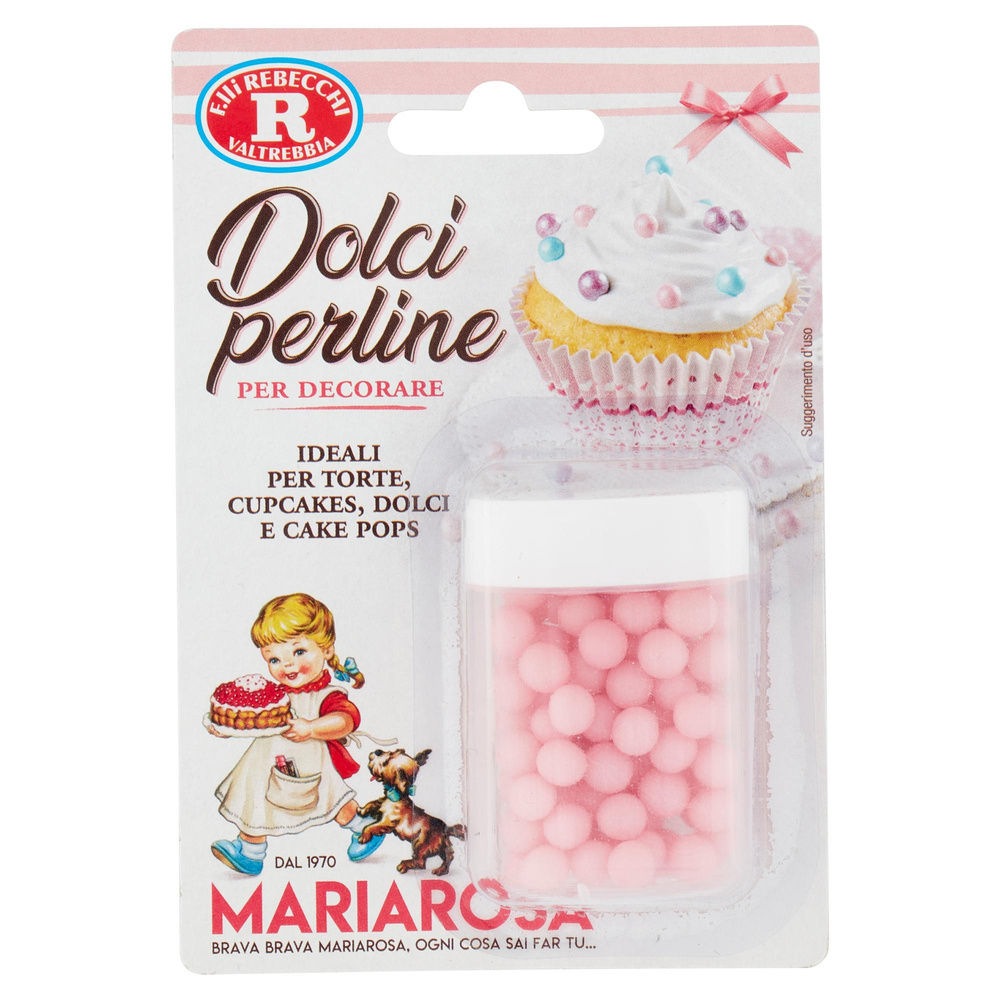 PERLINE ZUCCHERATE COLORATE ASSORT. REBECCHI BLISTER G 30 - 2