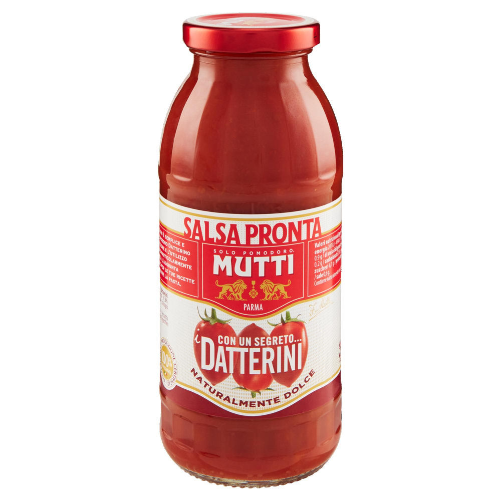 SALSA PRONTA DI POMODORI DATTERINI MUTTI BOTTIGLIA G. 400 - 2