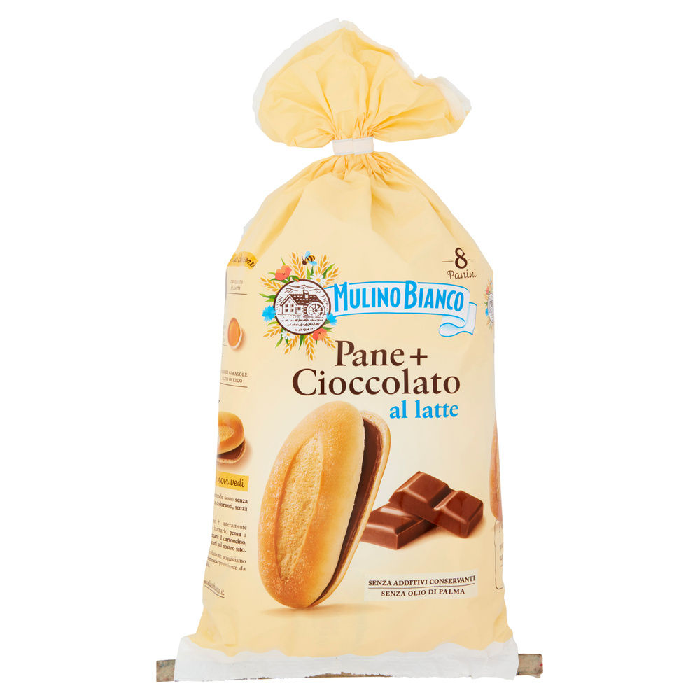 MERENDINE PANE +CIOCCOLATO MULINO BIANCO BARILLA SCATOLA G.300 - 4