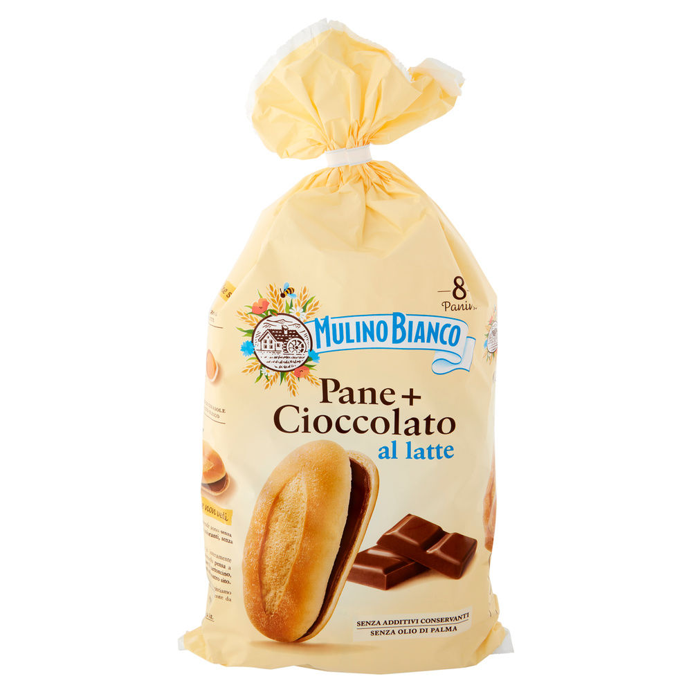 MERENDINE PANE +CIOCCOLATO MULINO BIANCO BARILLA SCATOLA G.300 - 5