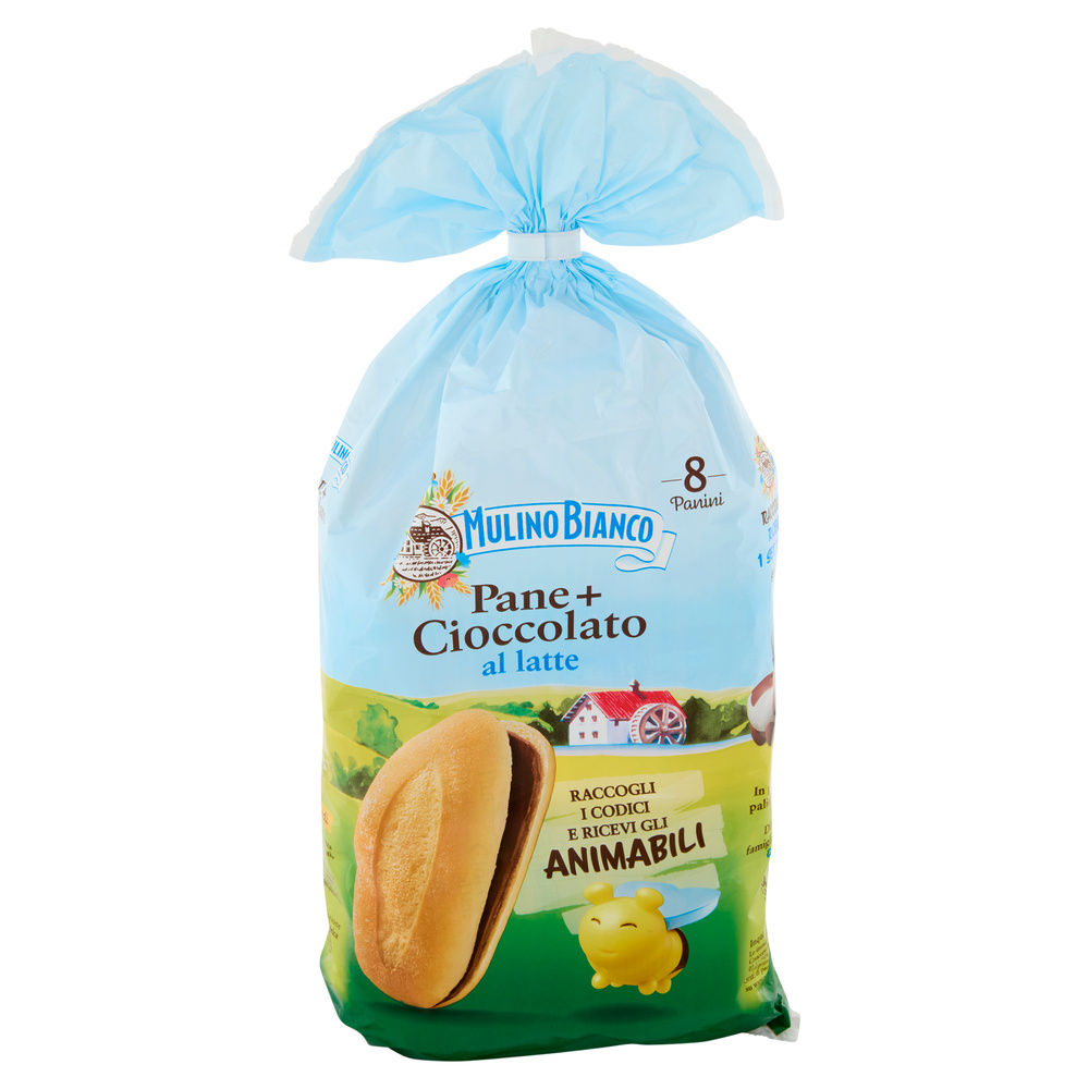 MERENDINE PANE +CIOCCOLATO MULINO BIANCO BARILLA SCATOLA G.300 - 10