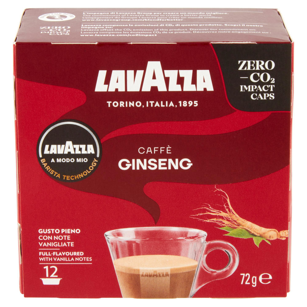 CAFFE' GINSENG A MODO MIO LAVAZZA SCATOLA 12 CAPSXG 6 - 3