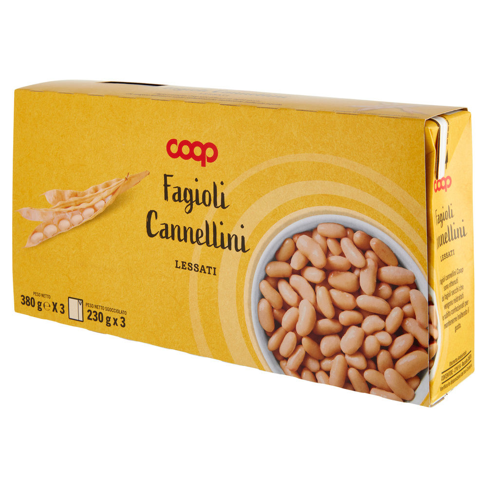 FAGIOLI CANNELLINI LESSATI COOP COMBISAFE  G 380X3 SGOCC. G 230X3 - 8