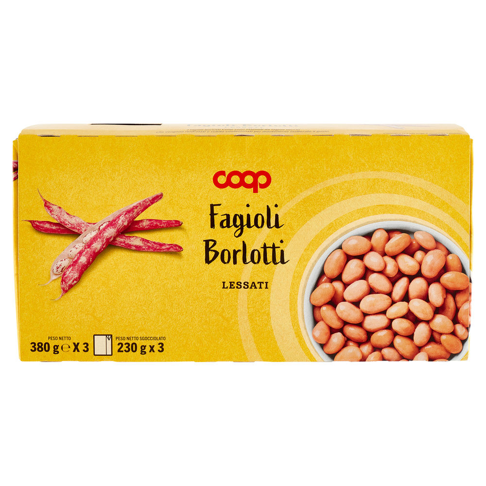 FAGIOLI BORLOTTI LESSATI COOP COMBISAFE G380X3 SGOCC.G.230X3 - 7