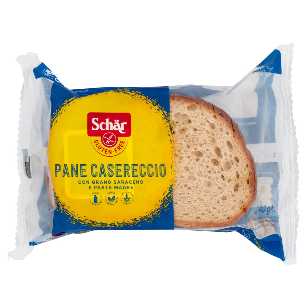 PANE CASERECCIO SENZA GLUTINE SCHAR ATM MOD.G 240 - 0