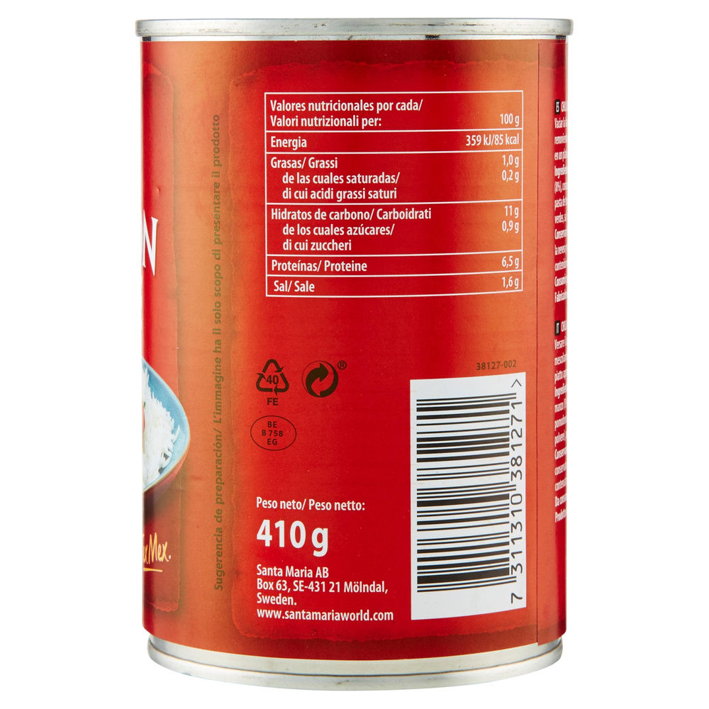 CHILI CON CARNE SANTA MARIA BARATTOLO G 410 - 5