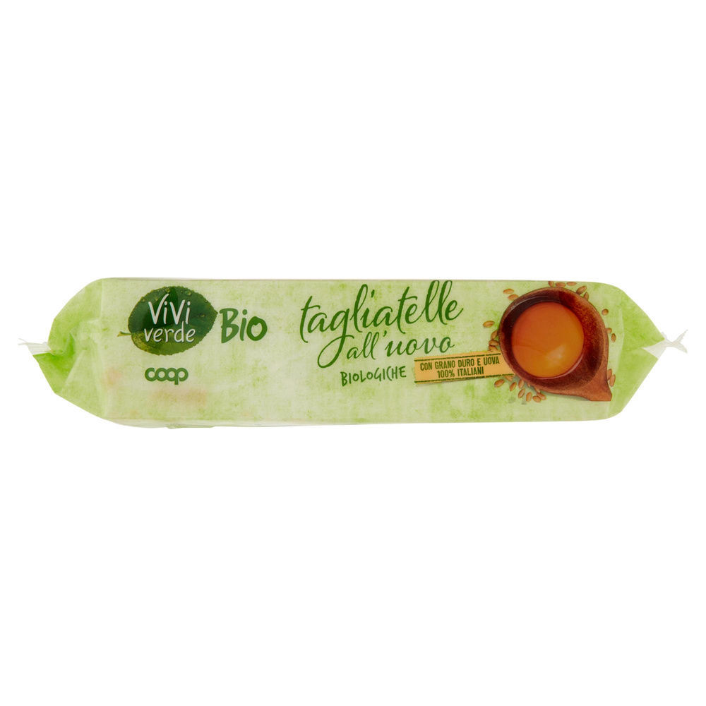 TAGLIATELLE ALL'UOVO BIOLOGICHE VIVIVERDE COOP VASSOIO G250 - 6