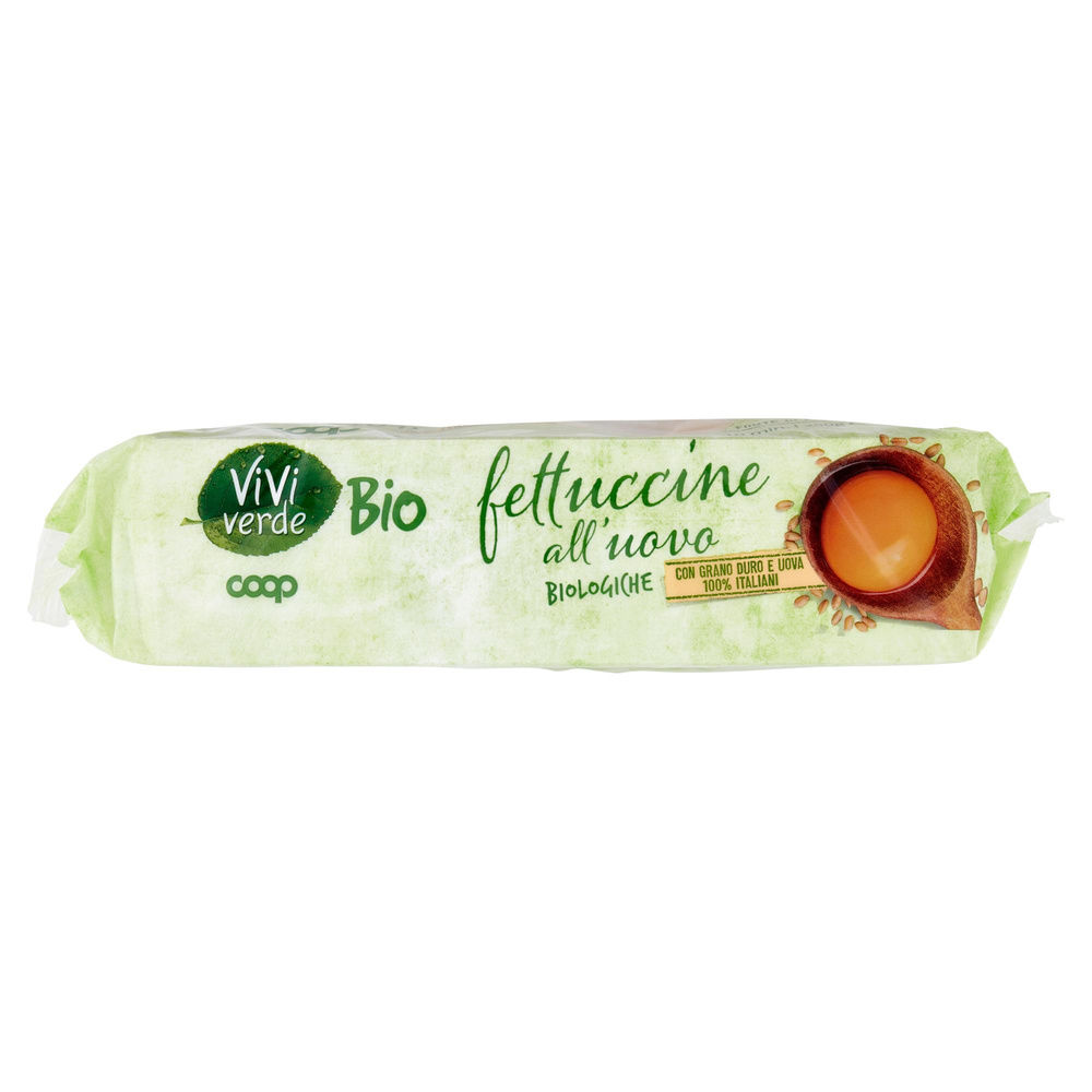 FETTUCCINE ALL'UOVO BIOLOGICHE VIVIVERDE COOP VASSOIO G250 - 7