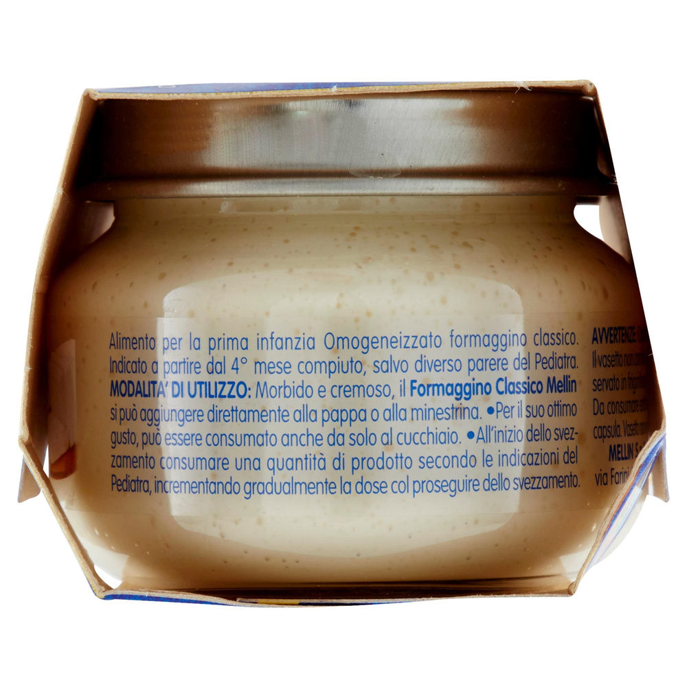 OMOGENEIZZATO BABY FORMAGGINO MELLIN CLUSTER PZ.2XG 80 - 7