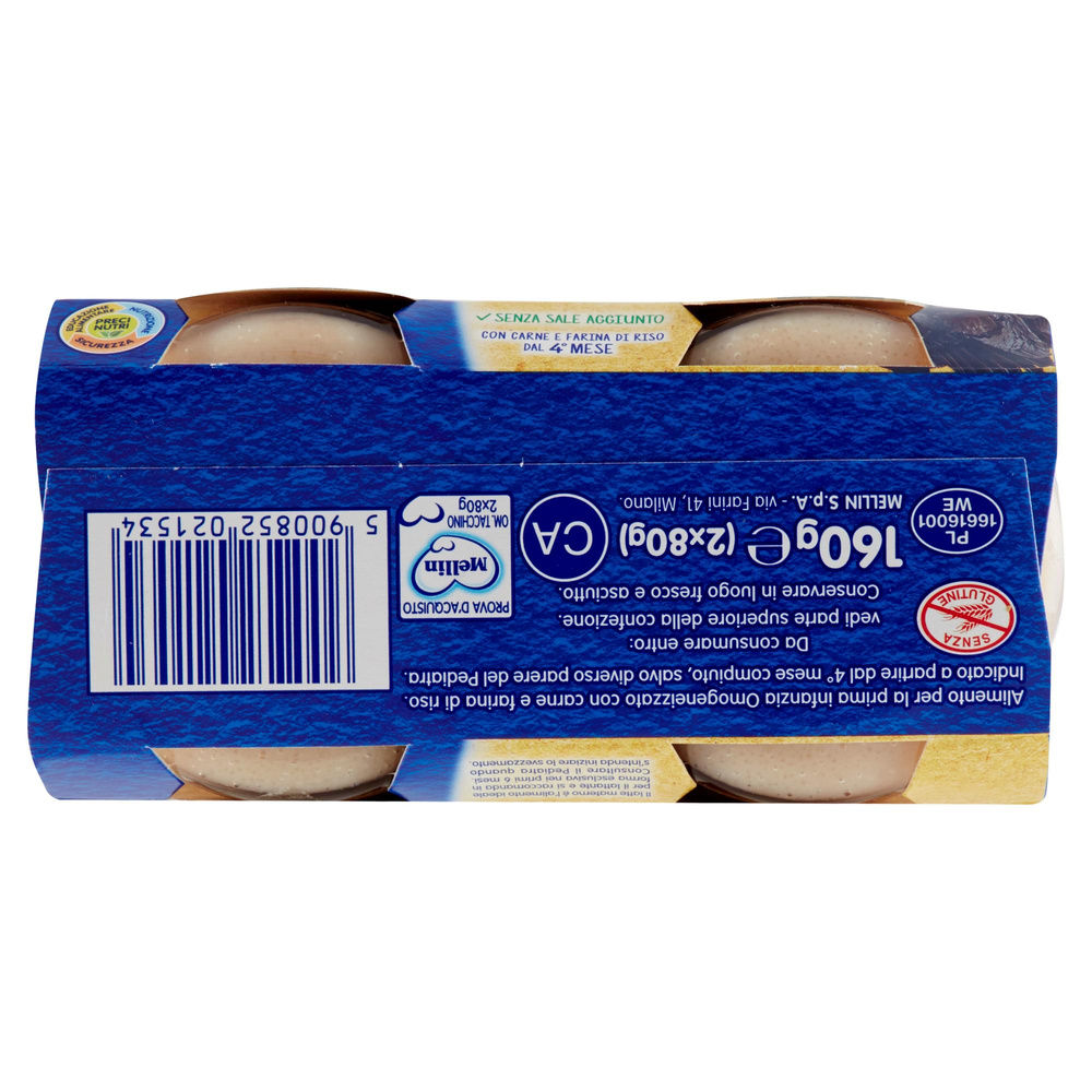 OMOGENEIZZATO TACCHINO MELLIN CLUSTER PZ.2XG 80 - 2