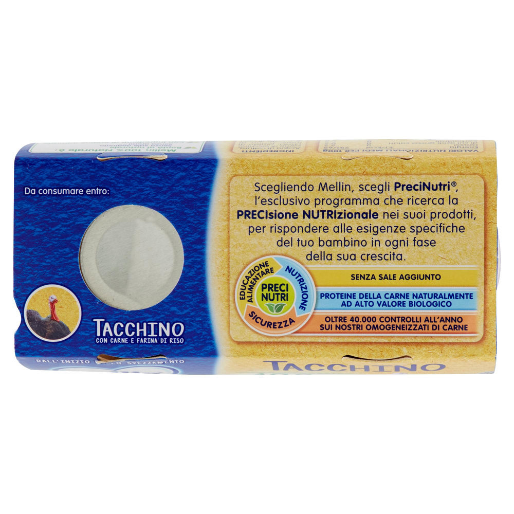 OMOGENEIZZATO TACCHINO MELLIN CLUSTER PZ.2XG 80 - 5