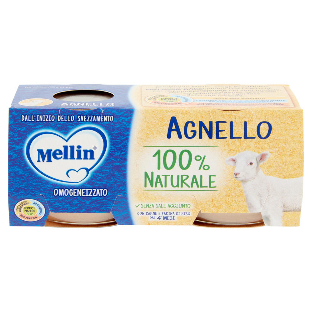 OMOGENEIZZATO AGNELLO MELLIN CLUSTER PZ.2XG 80 - 7
