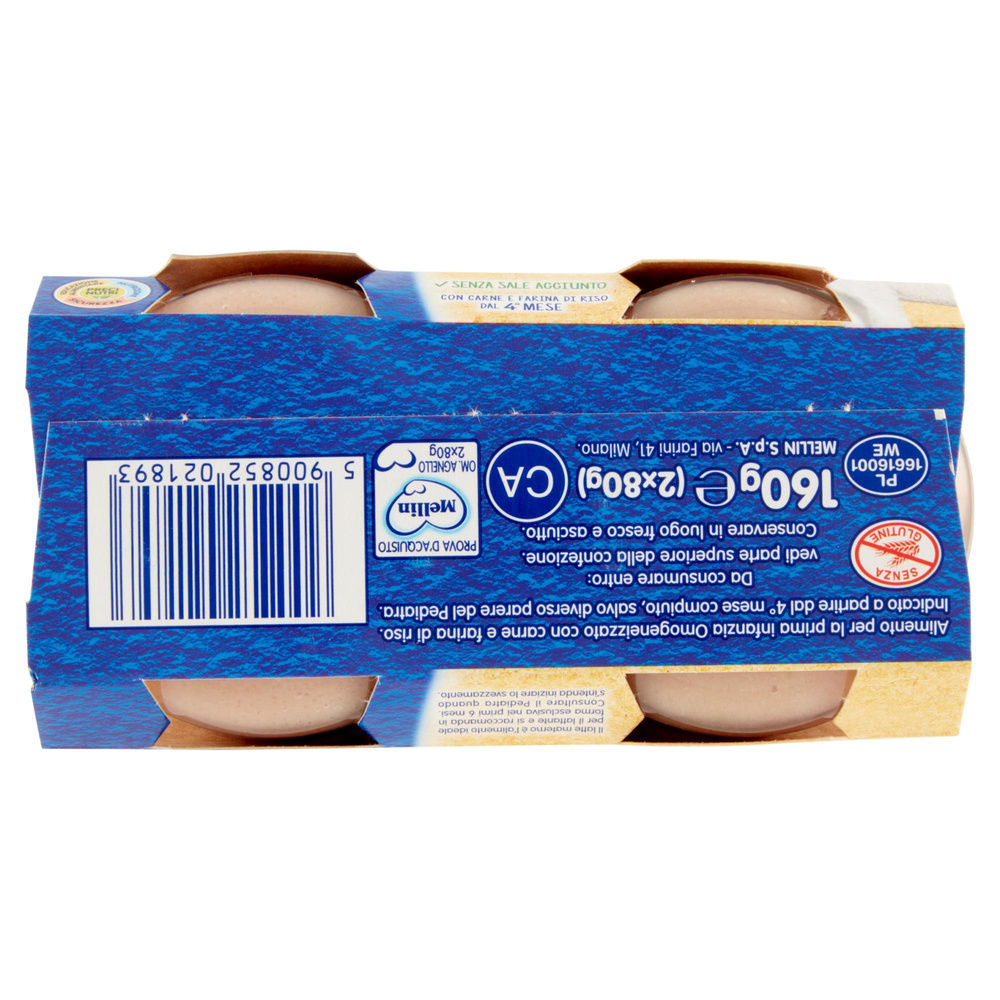 OMOGENEIZZATO AGNELLO MELLIN CLUSTER PZ.2XG 80 - 6