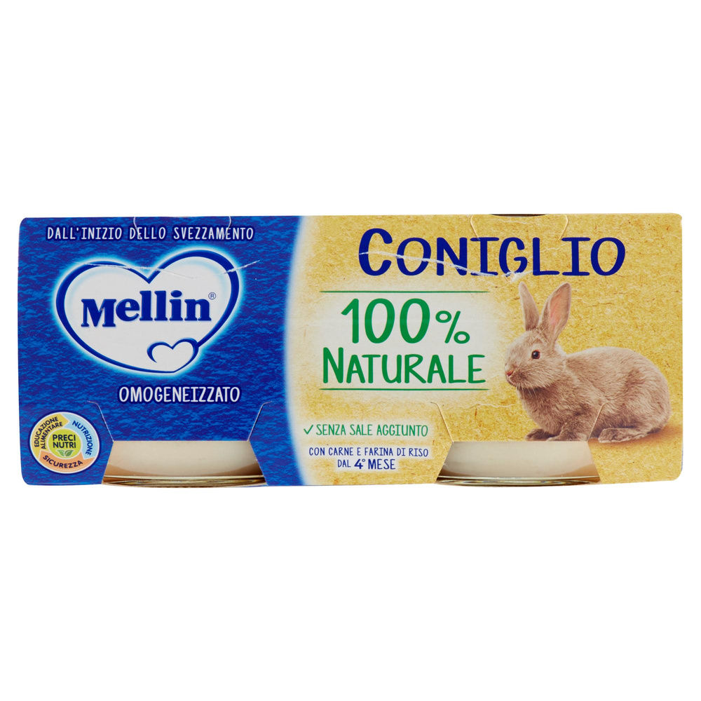 OMOGENEIZZATO CONIGLIO MELLIN CLUSTER PZ.2XG 80 - 3