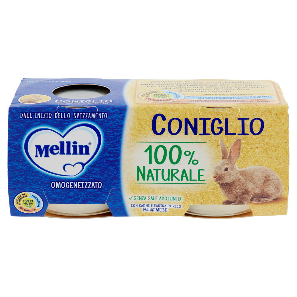 OMOGENEIZZATO CONIGLIO MELLIN CLUSTER PZ.2XG 80 - 7