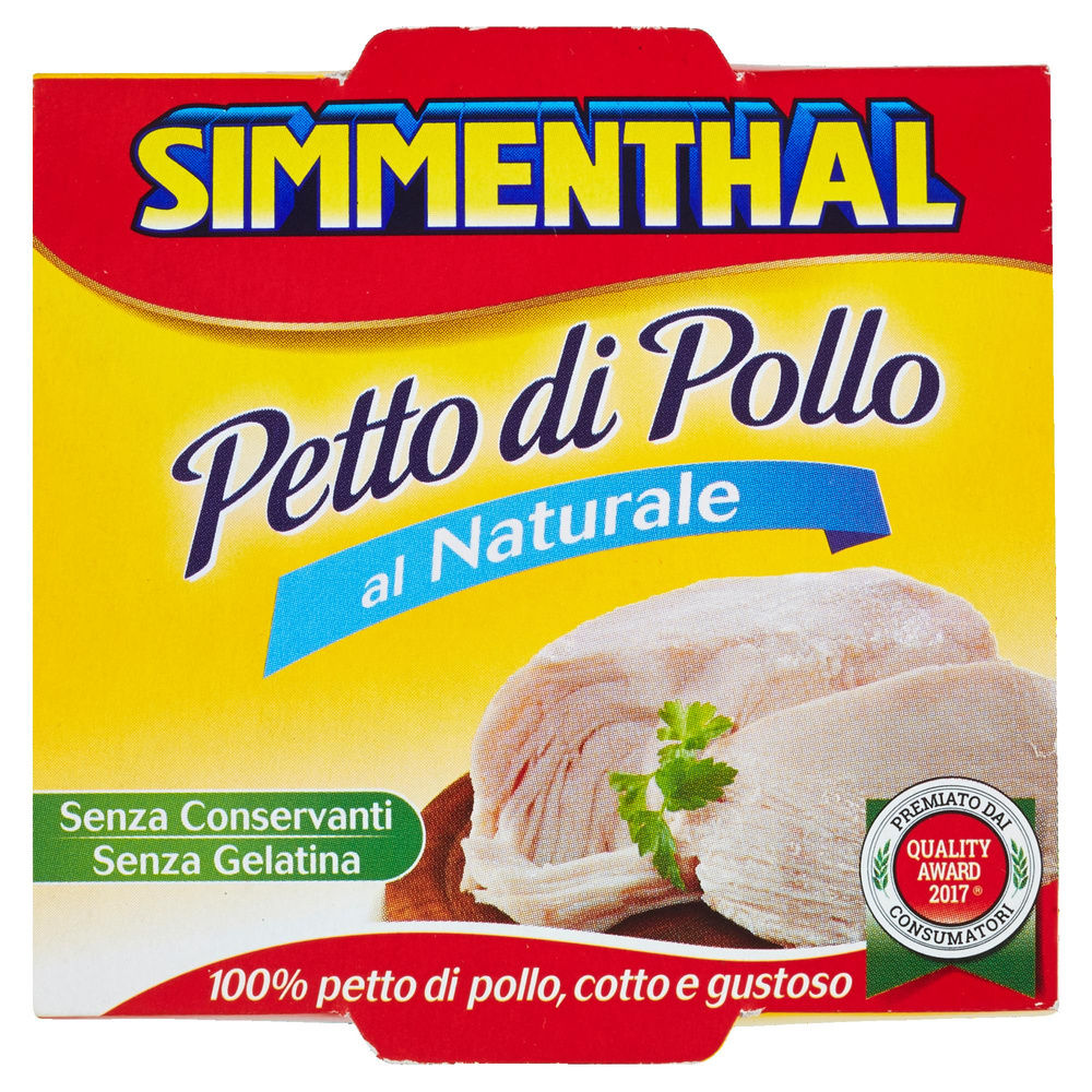 PETTO DI POLLO AL NATURALE SIMMENTHAL CLUSTER G 75 - 2