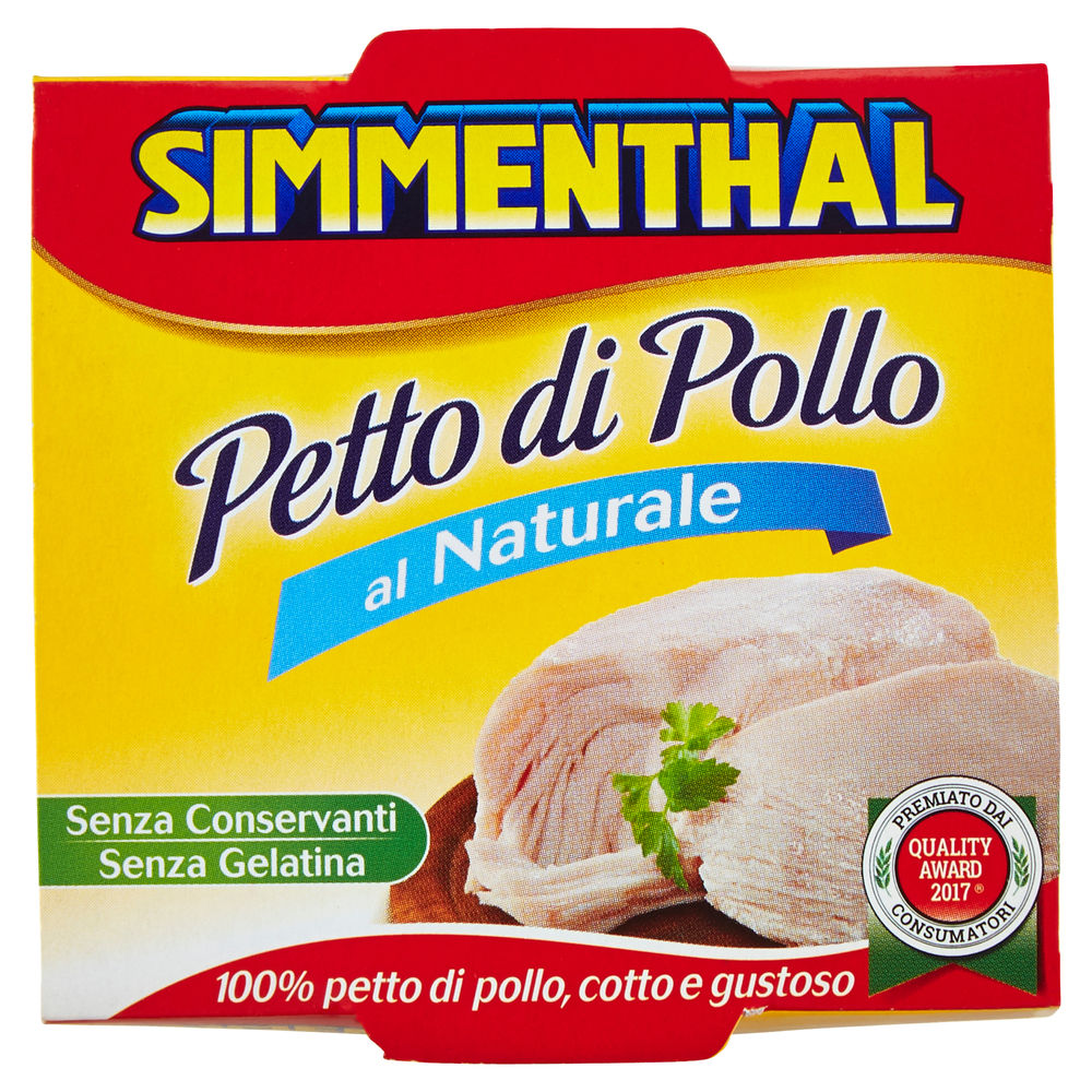 PETTO DI POLLO AL NATURALE SIMMENTHAL CLUSTER G 75 - 0
