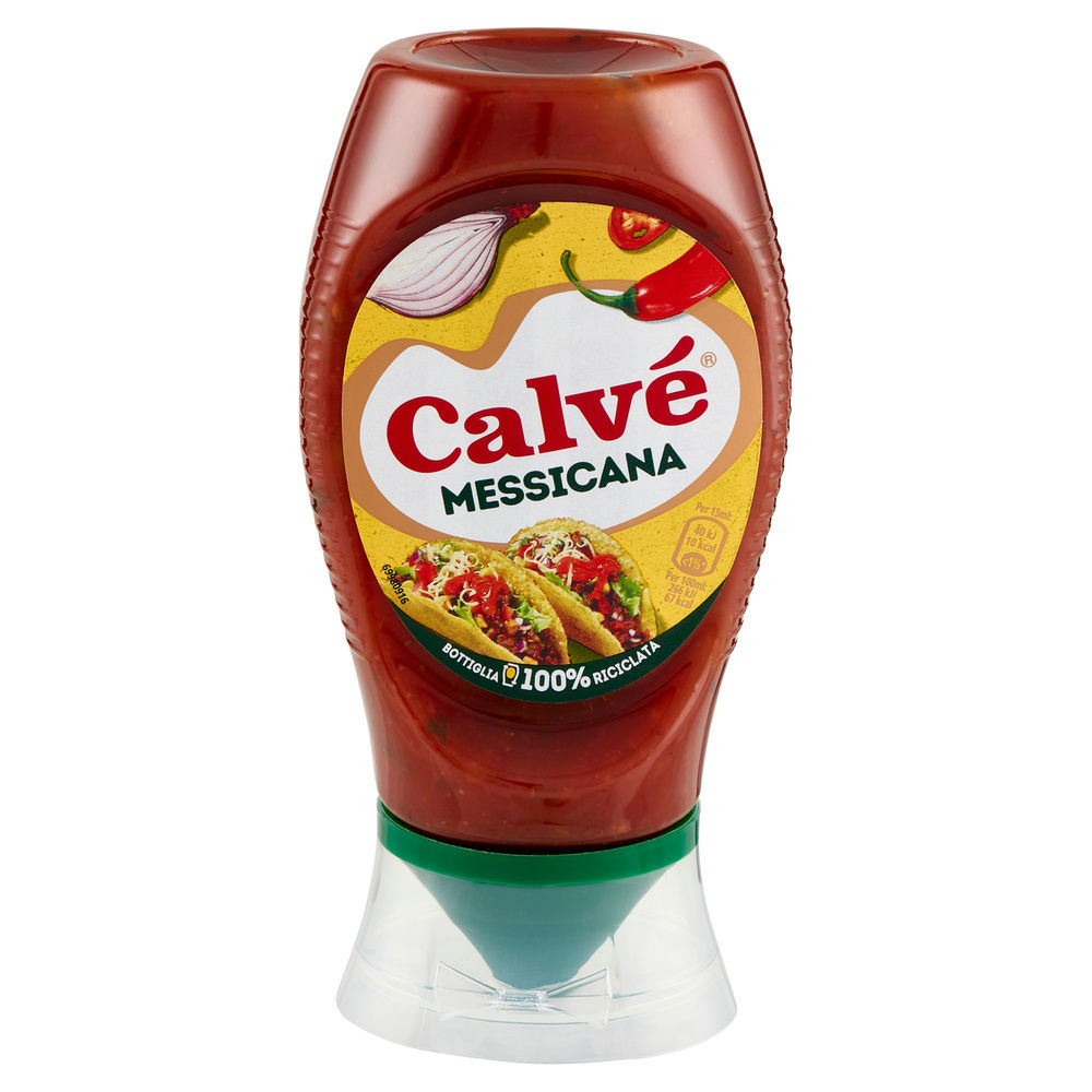 SALSA MESSICANA CALVE' BOTTIGLIA DI PLASTICA G266 - 2