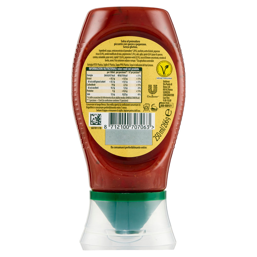 SALSA MESSICANA CALVE' BOTTIGLIA DI PLASTICA G266 - 1