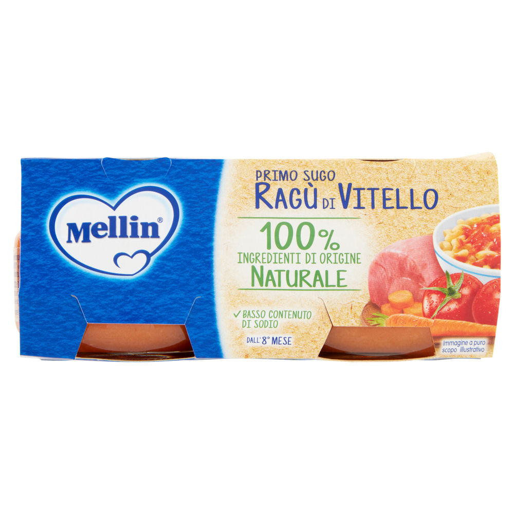 PRIMO RAGÙ VITELLO MELLIN VASETTO G 80X2 - 0