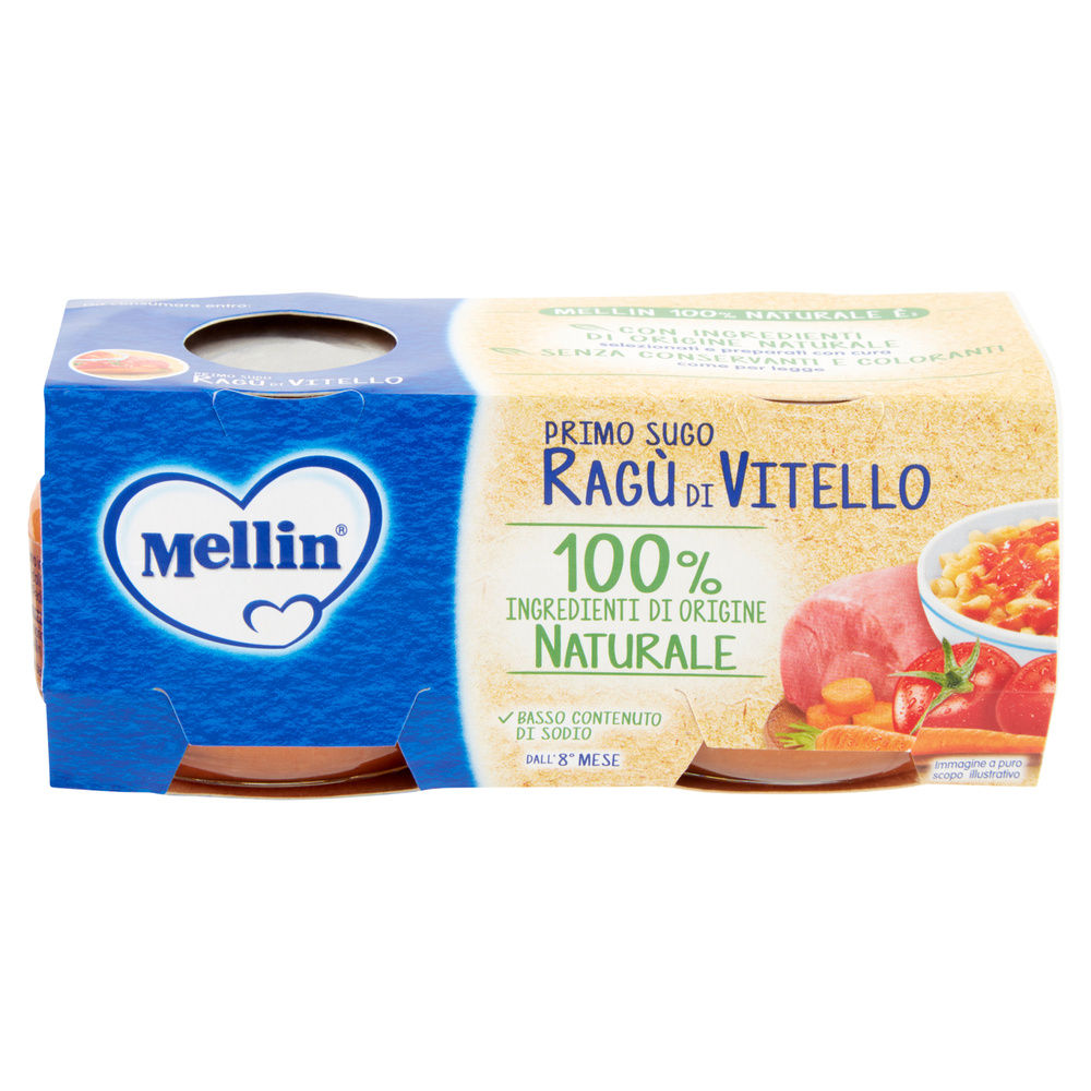 PRIMO RAGÙ VITELLO MELLIN VASETTO G 80X2 - 2