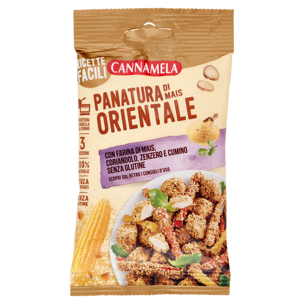 PREPARATO PER PANATURA ORIENTALE CANNAMELA BUSTA G 80 - 0