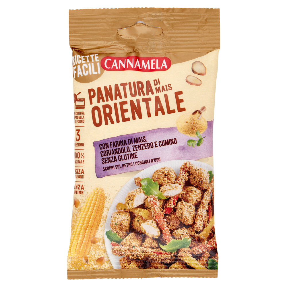 PREPARATO PER PANATURA ORIENTALE CANNAMELA BUSTA G 80 - 4