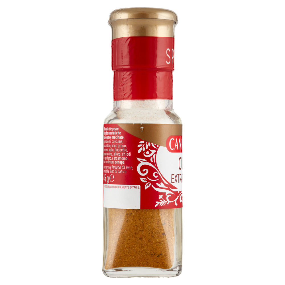 CURRY EXTRA PICCANTE MAXI ORO CANNAMELA VASO 45G - 7