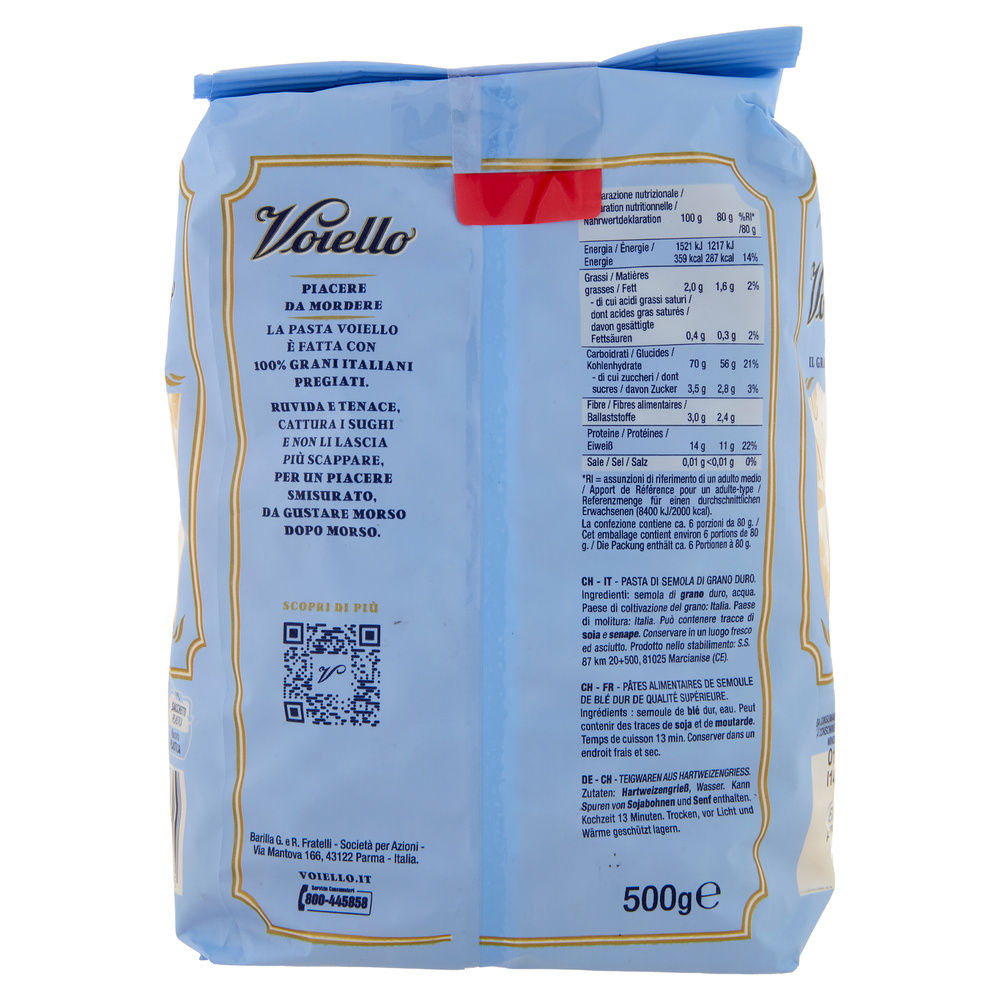 GRAN FUSILLI VOIELLO CELLOPHANE G.500 - 1