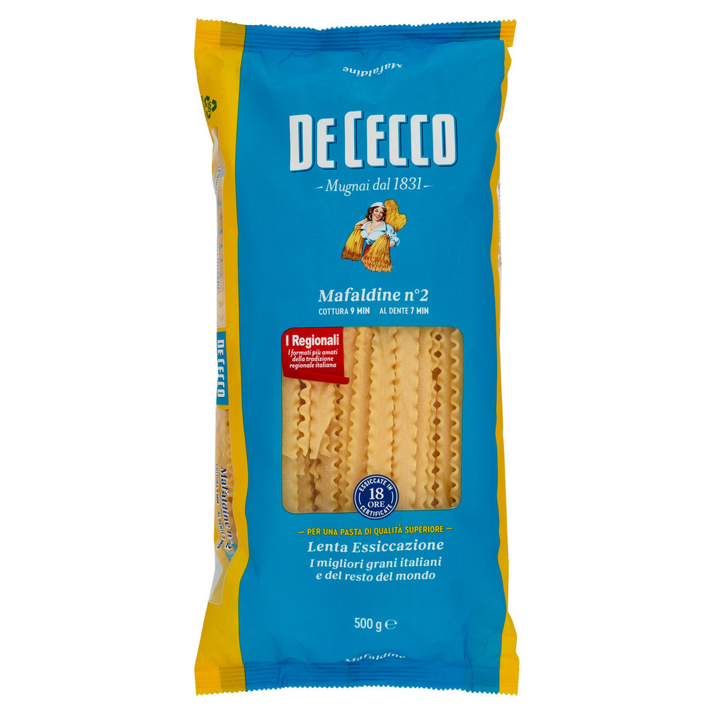 MAFALDINE SEMOLA DE CECCO N2 F. SPEC. SACC. G 500 - 0