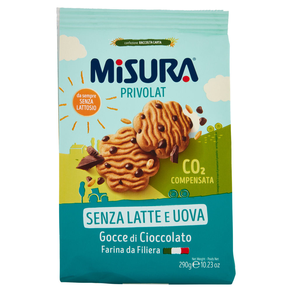 BISCOTTI GOCCE CIOCCOLATO MISURA PRIVOLAT NO PALMA SACCHETTO G 290 - 6