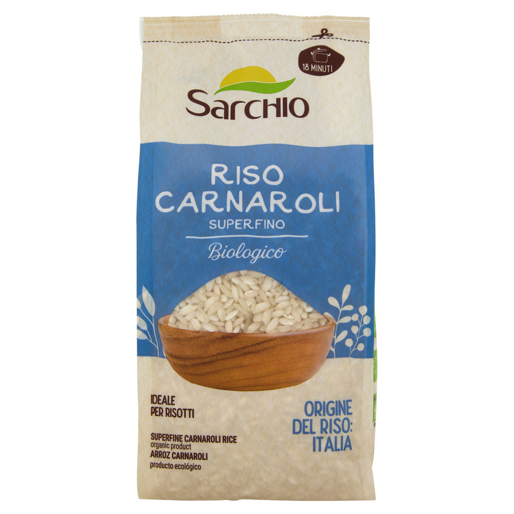 RISO CARNAROLI SUPERFINO BIOLOGICO SARCHIO  500G - 0