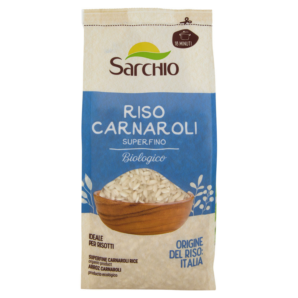 RISO CARNAROLI SUPERFINO BIOLOGICO SARCHIO  500G - 2