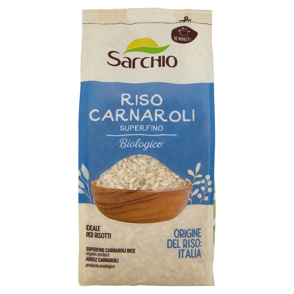 RISO CARNAROLI SUPERFINO BIOLOGICO SARCHIO  500G - 3