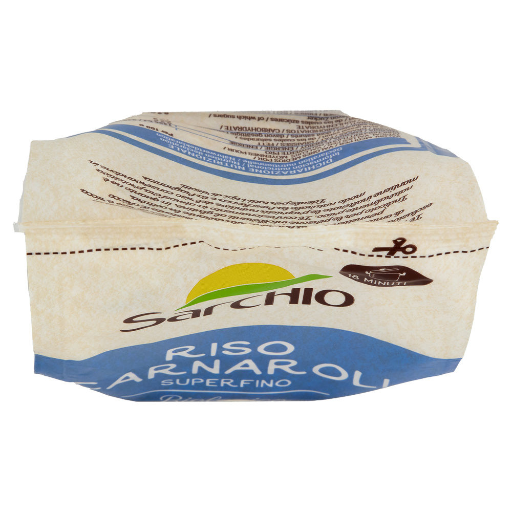 RISO CARNAROLI SUPERFINO BIOLOGICO SARCHIO  500G - 7
