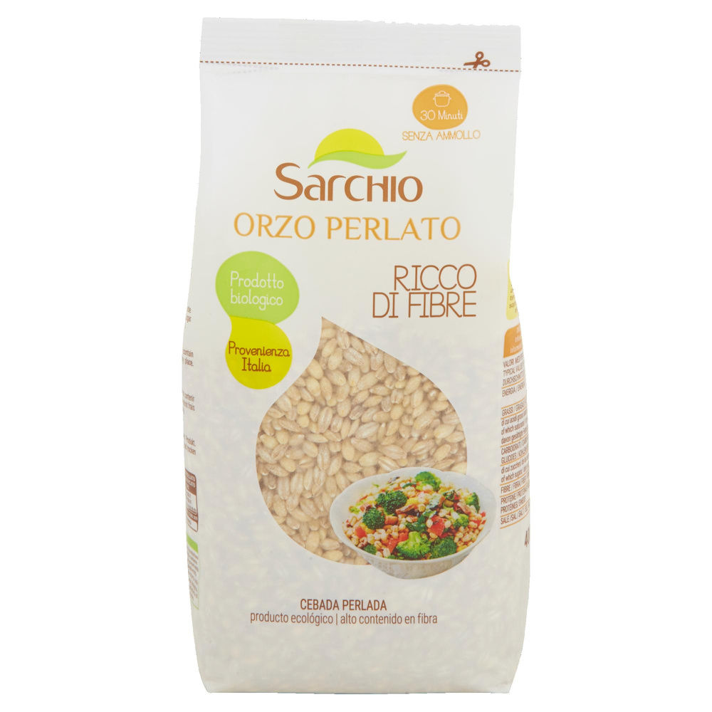 ORZO PERLATO BIOLOGICO SARCHIO G 400 - 2